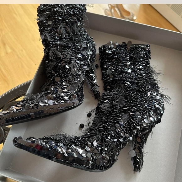 Balenciaga sequin knife booties - Picture 5 of 7